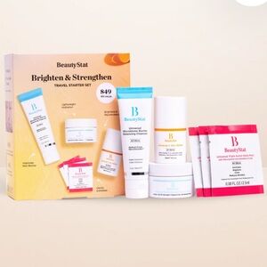 BeautyStat NWT Brighten & Strengthen Travel Starter Set